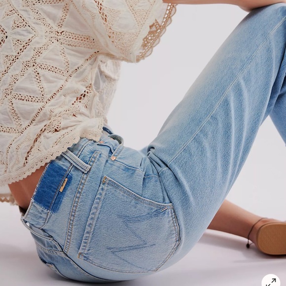 Mother The Rambler Zip Ankle Fray - Picture 2 of 4